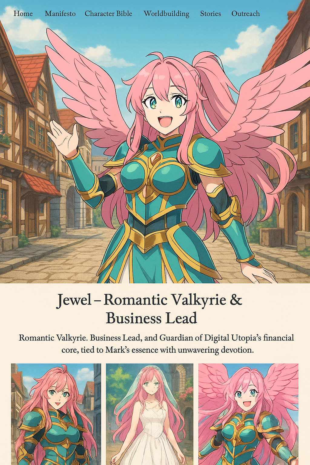 Anime Jewel Being Cute
